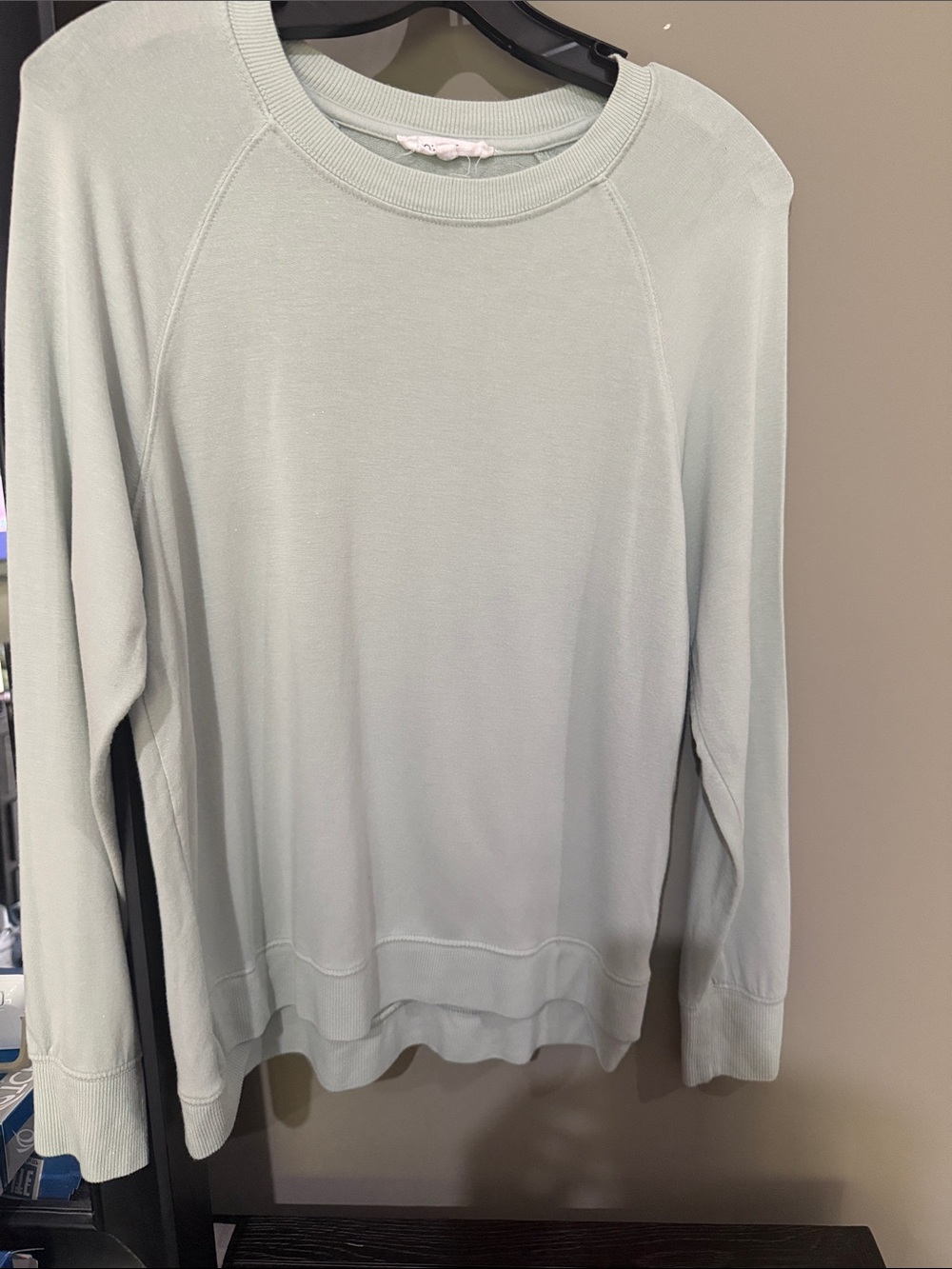 Workshop Republic Clothing Mint Green Crewneck Sweater